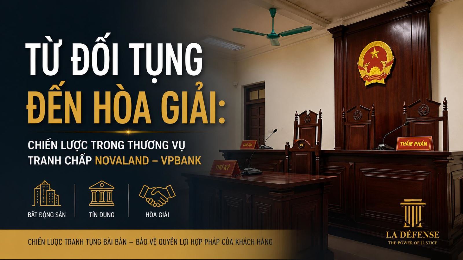 Từ đối tụng đến hòa giải: Chiến lược trong thương vụ tranh chấp Novaland – VPbank